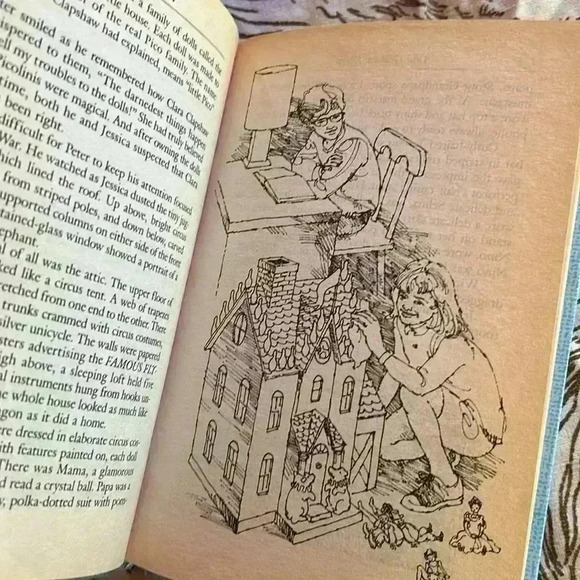 Vintage The Picolinis and the Haunted House by Anne Estern Hardback Book 1989 - Picture 6 of 6